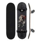 Skate Montado Corinthians Semi Profissional Adulto Infantil Maple ABEC 7 - Skate Deluxe