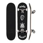 Skate Montado Corinthians Semi Profissional Adulto Infantil Maple ABEC 7 - Skate Deluxe