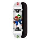 Skate Montado Mario E Luigi Completo Profissional 8.0 Varios - Skate Profissional