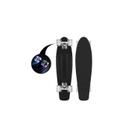 Skate Penny Skate Black com rodas de LED para crianças - Lightbek Official Store