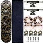 Skate Profissional Completo Black Sheep Abec-5 Tribal