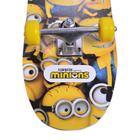 Skate sakateboard minions ricbrinq infantil grupo amarelo