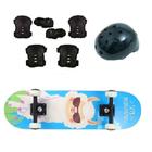 Skateboard Radical + Kit Proteção Lhama - Bel Fix