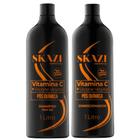 Skazi Kit 1L Vitamina C e Silicone Vegetal (Shampoo+Condicionador)