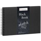 Sketchbook Black Book A4 Espiral 250g/m 30 Folhas Hahnemuhle 10628502