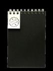 Sketchbook eco preta com 50 fls pólen bold de 90g 20x13,4cm