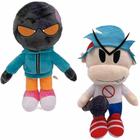 Skid E Bomba Sexta-feira Noite Funkin Plush Soft Stuffed Dolls F - Shimu Yequyasu - ESG