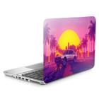 Skin Adesivo Protetor Notebook 17" Retrowave Synthwave d18 - Skin Zabom