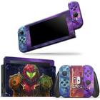 Skin Adesivo Protetor para Nintendo Switch + Película Metroid Prime Fusion b1