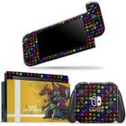 Skin Adesivo Protetor para Nintendo Switch Smash Bros Ultimate Pokémon Red b8