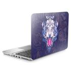 Skin Adesivo Protetor para Notebook 13,3" Tigre Branco d11