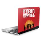 Skin Adesivo Protetor para Notebook 14” Wide Red Dead Redemption 2 Rockstar b1