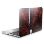 Skin Adesivo Protetor para Notebook 15" Cascata entre as arvores e ponte d1