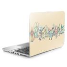 Skin Adesivo Protetor para Notebook 15" Wide Pokémon Iniciais b23