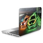 Skin Adesivo Protetor para Notebook 17" Racing Neon Corrida Carros d29