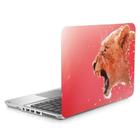 Skin Adesivo Protetor para Notebook 17" Tigre Branco d15