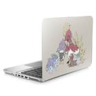 Skin Adesivo Protetor para Notebook 17,3" Pokémon Cães Ho-oH d18