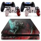 Skin Adesivo Protetor Para Ps4 Slim Bloodborne B1