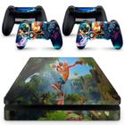 Skin Adesivo Protetor Para Ps4 Slim Crash Bandicoot B2 - Skin Zabom