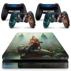 Skin Adesivo Protetor Para Ps4 Slim The Last Of Us 2 B1 - Skin Zabom