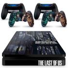 Skin Adesivo Protetor Para Ps4 Slim The Last Of Us 2 B2 - Skin Zabom