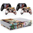 Skin Adesivo Protetor para X Box One S e Controles Grand Theft Auto GTA b1