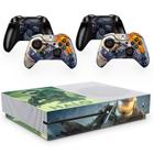 Skin Adesivo Protetor para X Box One S e Controles Halo Infinity b7