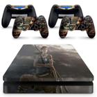 Skin Adesivo Protetor Ps4 Slim Rise Shadow Lara Croft: Tomb