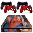 Skin Adesivo Protetor Ps4 Slim Spider-Man Homem-Aranha Homem