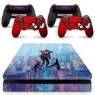 Skin Adesivo Protetor Ps4 Slim Spider-Man Miles Homem Aranha