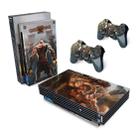 Skin Compatível PS2 Fat Adesivo - God Of War 2 II