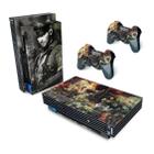 Skin Compatível PS2 Fat Adesivo - Metal Gear Solid 3