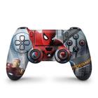 Skin Compatível PS4 Controle Adesivo - Spiderman - Homem Aranha Homecoming