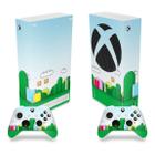 Skin Compatível Xbox Series S Vertical Adesivo - Super Mario Bros