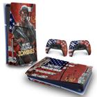 Skin PS5 Slim Adesivo Horizontal - Call Of Duty Cold War