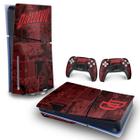 Skin PS5 Slim Adesivo Horizontal - Daredevil Demolidor Comics - Pop Arte Skins