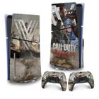 Skin PS5 Slim Adesivo Vertical - Call of Duty Vanguard