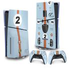 Skin PS5 Slim Adesivo Vertical - Gran Turismo 7