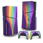 Skin PS5 Slim Adesivo Vertical - Rainbow Colors Colorido