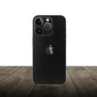 Skin Traseira COURO PRETO para Smartphone Apple