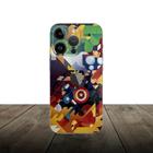 Skin Traseira MARVEL para Smartphone Apple - Rock Space