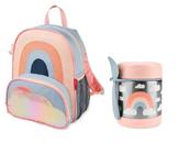 Skip Hop Arco-Iris Mochila e Pote Térmico Conjunto