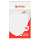 Sleeves Central Shield Matte Transparente Standard Padrão