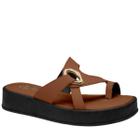 Slide Tamanco Flatform Feminino Dakota Morino - Caramelo