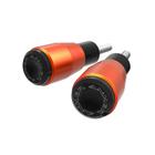 Slider Kawasaki Z 750 2008 A 2012 Laranja Anodizado