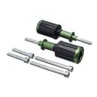 Slider Universal Bering Batente (par) Carbon Aluminio Verde F016