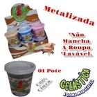 Slime Amoeba Geleca Geleinha Gelastica 01 Pote - Luccas Neto - Brilha No Escuro - Glitter - Metalizada