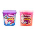 Slime Unicórnio Conjunto Gelelé Com 2 Baldes 457g Cada