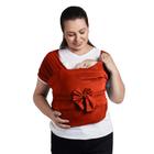 Sling Canguru Soul Mamma Vermelho Rust Tam P