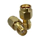 SMA RP-SMA Macho Para SMA Fêmea Adaptador Coaxial RF Ângulo Direito 1pcs